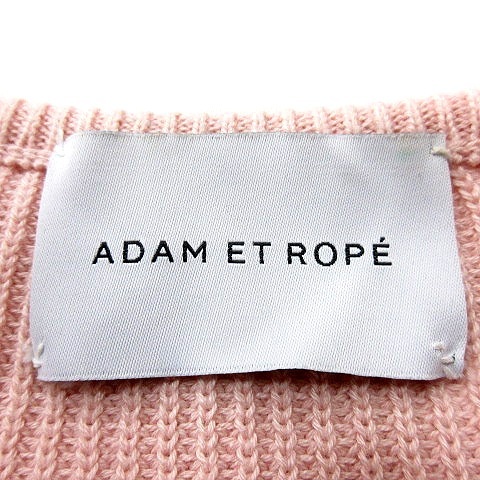 アダムエロペ Adam et Rope' ニット セーター 長袖 F ピンク /MN ■MO レディース_画像5