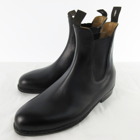 マッキントッシュ ロンドン MACKINTOSH LONDON レインブーツ サイドゴア 黒 ブラック 長靴 8 約26ｃｍ メンズ_画像1