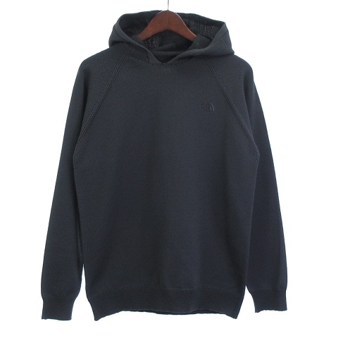 未使用品 ザノースフェイス THE NORTH FACE タグ付き NT12020 Instinct Explore Hoodie BLOBEFIT パーカー ブラック M