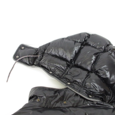 モンクレール MONCLER BORROME ダウン ジャケット アウター ブルゾン 120914196800 2 黒 ブラック ■U90 メンズ_画像4