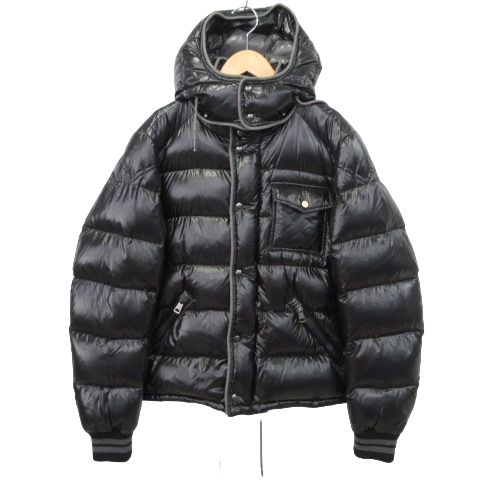 モンクレール MONCLER BORROME ダウン ジャケット アウター ブルゾン 120914196800 2 黒 ブラック ■U90 メンズ