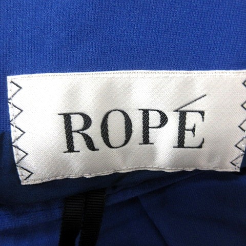ロペ ROPE スカート タイト ひざ丈 ウエストマーク 36 青 ブルー /RT レディース_画像5