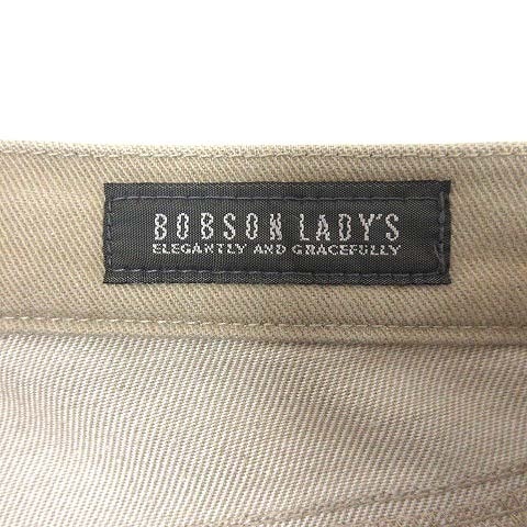 ボブソン BOBSON LADY'S テーパードパンツ 66crm ベージュ /YK レディース_画像5