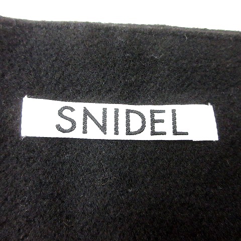スナイデル snidel フレアスカート ミモレ ロング 0 黒 ブラック /MN レディース_画像5