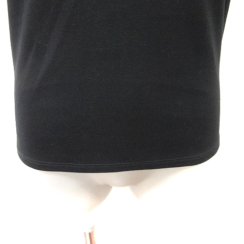 エージーバイアクアガール AG by aquagirl Tシャツ カットソー 半袖 38 黒 ブラック /YI レディース_画像3