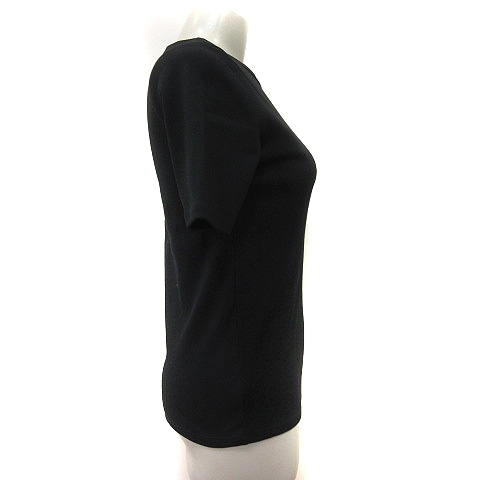 エージーバイアクアガール AG by aquagirl Tシャツ カットソー 半袖 38 黒 ブラック /YI レディース_画像4
