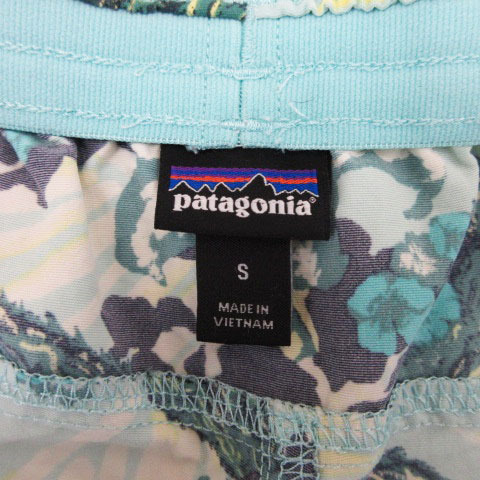 パタゴニア Patagonia バギーズショーツ ナイロン ボタニカル ショートパンツ アウトドアウェア ブルー S メンズ_画像3