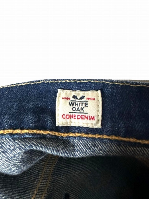 リーバイス Levi's 511 デニムパンツ ジーンズ 30 ブルー メキシコ製 リペア ダメージ加工 ボトムス メンズ_画像4