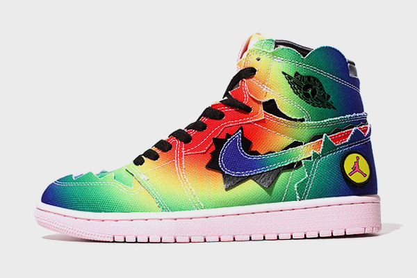 26cm 未使用品 J バルビン ナイキ AIR JORDAN 1 RETRO HIGH OG 'Rainbow' エアジョーダン1 レトロ ハイ レインボー US8 DC3481-900/● メン