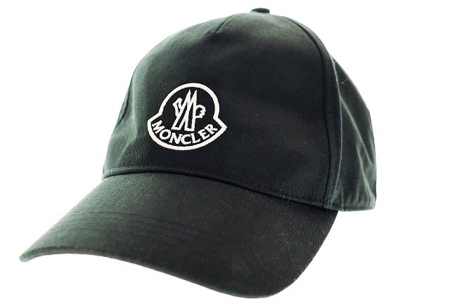 モンクレール MONCLER BASEBALL CAP I0933B00037 0U082 ベースボールキャップ 帽子 ブラック 【ブランド古着ベクトル】240207 メンズ レデ