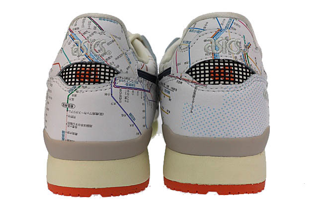 アシックス asics GEL-LYTE 3 OG TYO Subway ゲルライト 3 サブウェイ スニーカー 1201A528-100 27.5 白 ホワイト ブランド古着ベクトル ▲_画像3