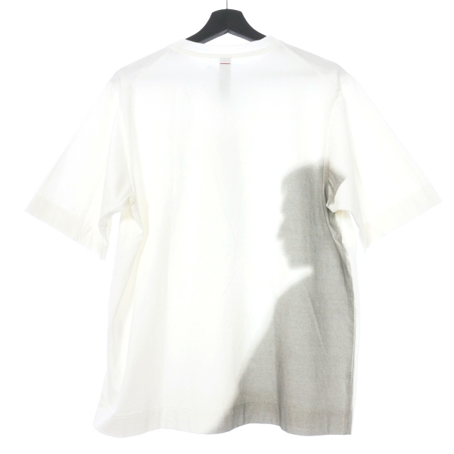 未使用品 シンヤコズカ SHINYA KOZUKA SHADE クルーネックTシャツ カットソー 半袖 M ホワイト 白 2101SK49 メンズ_画像2