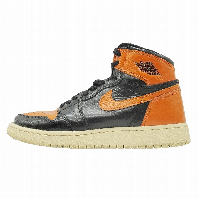 美品 ナイキ NIKE AIR JORDAN 1 ”SHATTERED BACKBOARD 3.0” エアジョーダン1 レトロ ハイ スニーカー シャタバ 575441-028 24.0cm