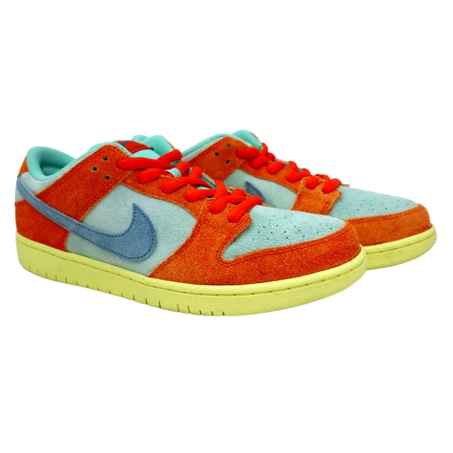 ナイキ エスビー NIKE SB DV5429-800 DUNK LOW PRO PRM Orange and Emerald Rise ダンク ロー プロ PRM スニーカー 28.5cm_画像2