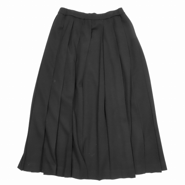 Гранированная Semble Robe de Chambre Comme des Garcons плиссированная юбка длинная мимор длина m черные/8 дам