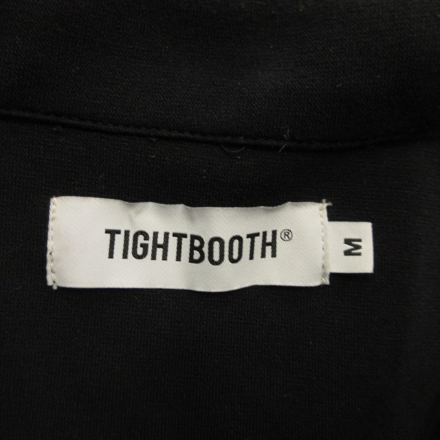 タイトブース TIGHTBOOTH TBPR ポロシャツ カットソー プルオーバー シャツ オーバーサイズ M 黒 ブラック メンズ_画像6