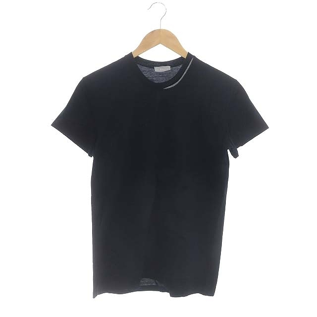 ディオールオム Dior HOMME クルーネック Tシャツ 半袖 S 黒 ブラック /MI ■OS ■AD メンズ_画像1