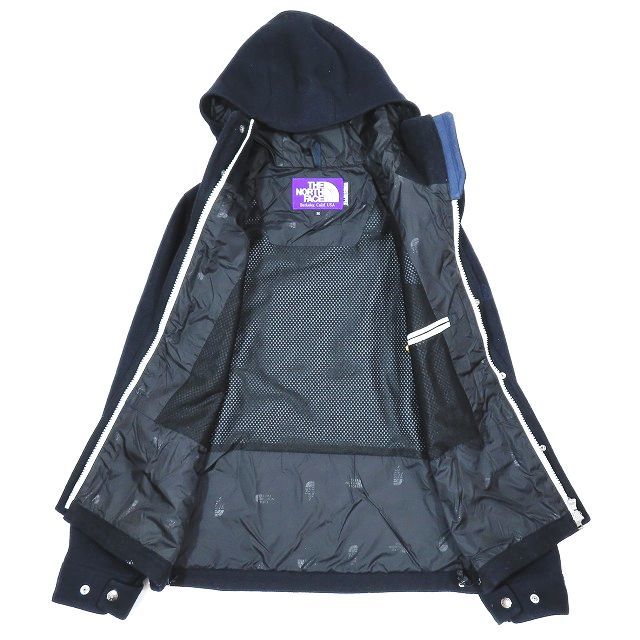 ノースフェイス パープルレーベル THE NORTH FACE PURPLE LABEL マウンテンパーカ マウンテンジャケット ブルゾン ジップ ダークネイビー M_画像3