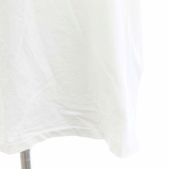 ポロ ラルフローレン POLO RALPH LAUREN ロゴプリントTシャツ カットソー 半袖 XS 白 黒 ホワイト ブラック /HK ■OS レディース_画像5
