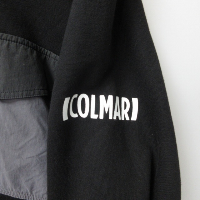 colmar コルマー ×WHITE MOUNTAINEERING ホワイトマウンテニアリング 20AW パーカー フーディー ロゴプリント ブラック 黒 Lサイズ IBO47_画像5