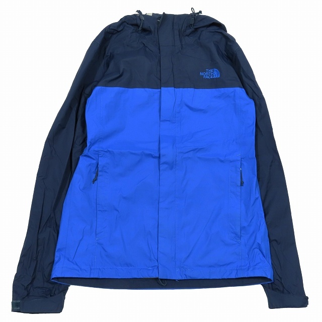 ザノースフェイス THE NORTH FACE マウンテンパーカー ナイロン ジャケット ブルゾン S ブルー ブラック NP01706Z/9▲B1 メンズ_画像1