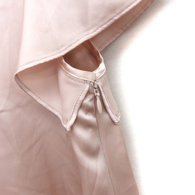 eni.s.senisisanySiS dress One-piece flair .. feeling gya The - rhinestone short sleeves 1 beige /NT36 lady's 