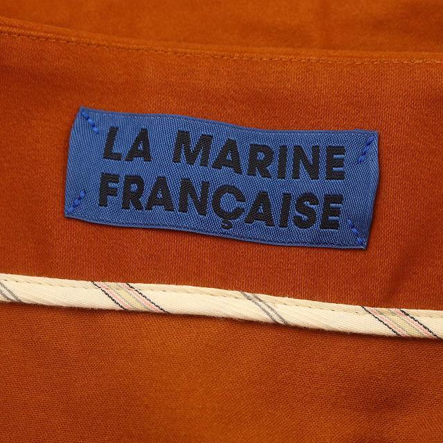  La Marine Francaise LA MARINE FRANCAISE хлопок атлас стрейч юбка Thai ловушка style mi утечка длина длинный 0 Camel /HS #OSreti