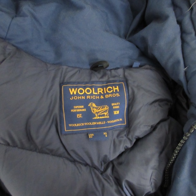 ウールリッチ WOOLRICH アークティックダウンコート ジャケット N3Bタイプ ネイビー 紺 XSサイズ 1602178 IBO47 0209 メンズ_画像6