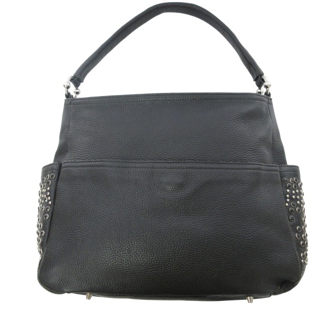 フルラ FURLA レザーハンドバッグ スタッズトートバッグ ビジュー 皮革 ブラック 黒 0209 レディース フルラ FURLA レザーハンドバッグ スタッズトートバッグ ビジュー 皮革 ブラック 黒 0209 レディース