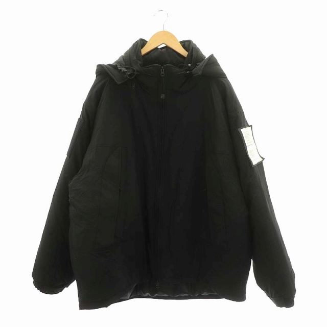 ミスターハリウッド WILDTHINGS 22AW MONSTER PARKA 中綿ジャケット ジャンパー ブルゾン フード付き 40 黒 メンズ