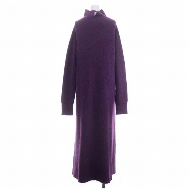  rouge vif Rouge vif One-piece long maxi high‐necked knitted long sleeve purple purple /MF #OS lady's 