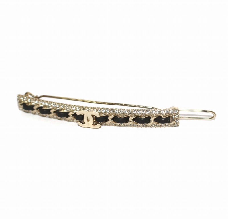 【楽天スーパーセール】 24666円 シャネル CHANEL B21K ココマークラインストーン ヘアアクセサリー