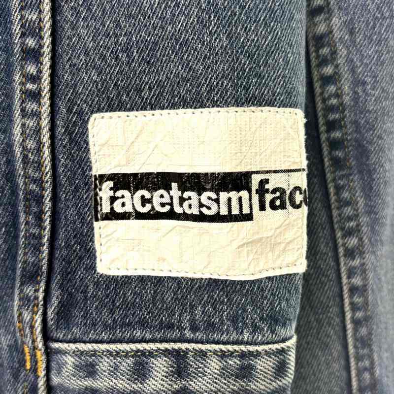 ファセッタズム FACETASM Levi's リーバイス WIDE & SLIM TRUCKER MUTATION デニムジャケット アシンメトリー S 青 ブルー YA-JK-U07 メン_画像4