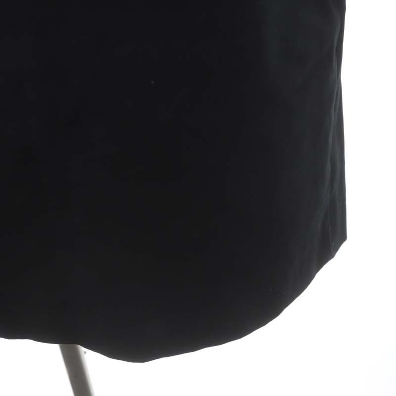  Yohko tea nYOKO CHAN no sleeve One-piece Mini cotton 36 black black /DO #OS lady's 