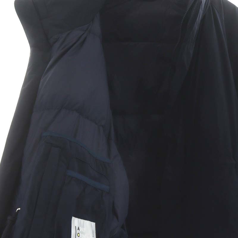 Adult Oriented Robes アダルトオリンエンテッドローブス Pastels NAVY ダウンジャケット ナイロン フード アウター 5 XL 紺の画像5