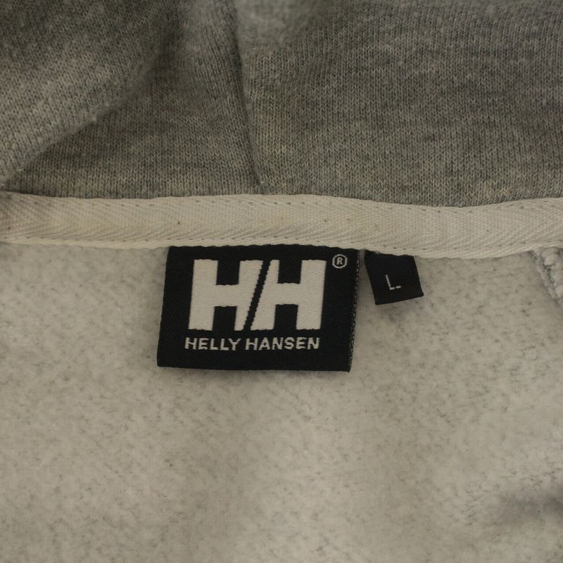 ヘリーハンセン HELLY HANSEN Bear Sweat Parka ベアスウェットパーカー 長袖 フード 裏起毛 クマ L グレー /IR ■GY17 メンズ_画像3