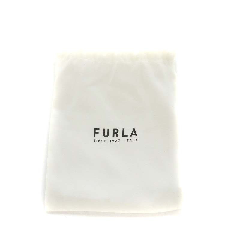 フルラ FURLA CARD CASE WALLET PASSCASE カードケース 名刺入れ レザー 茶 ブラウン /AN16 ●D レディース_画像8