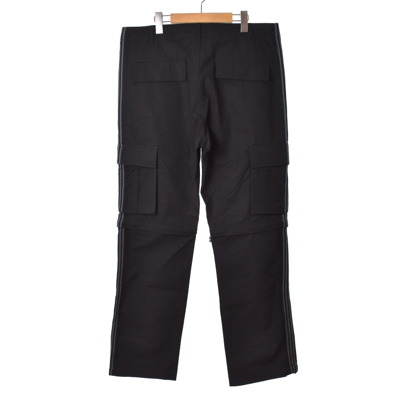 ニードルス ニードルズ Needles AWGE SIDE TAPE BDU PANT サイドテープ トラック カーゴパンツ L 黒 ブラック IN931 メンズ_画像2