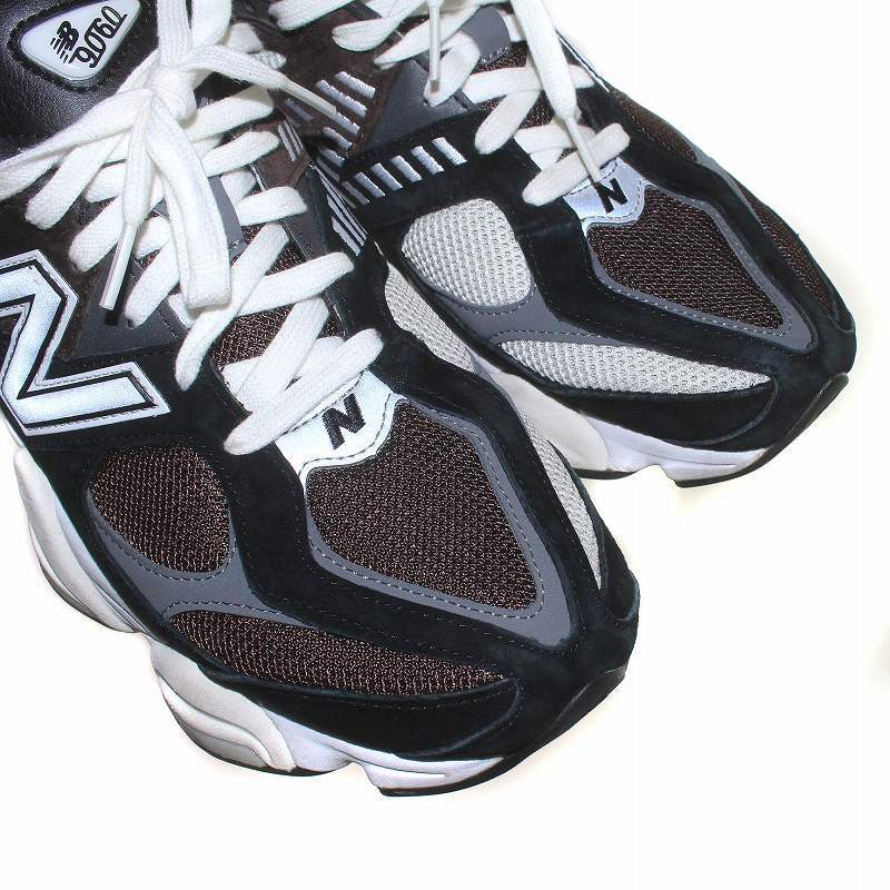 ニューバランス NEW BALANCE U9060BRN スニーカー US12 30cm Black/Dark Brown ブラック ダークブラウン /☆K メンズ_画像4