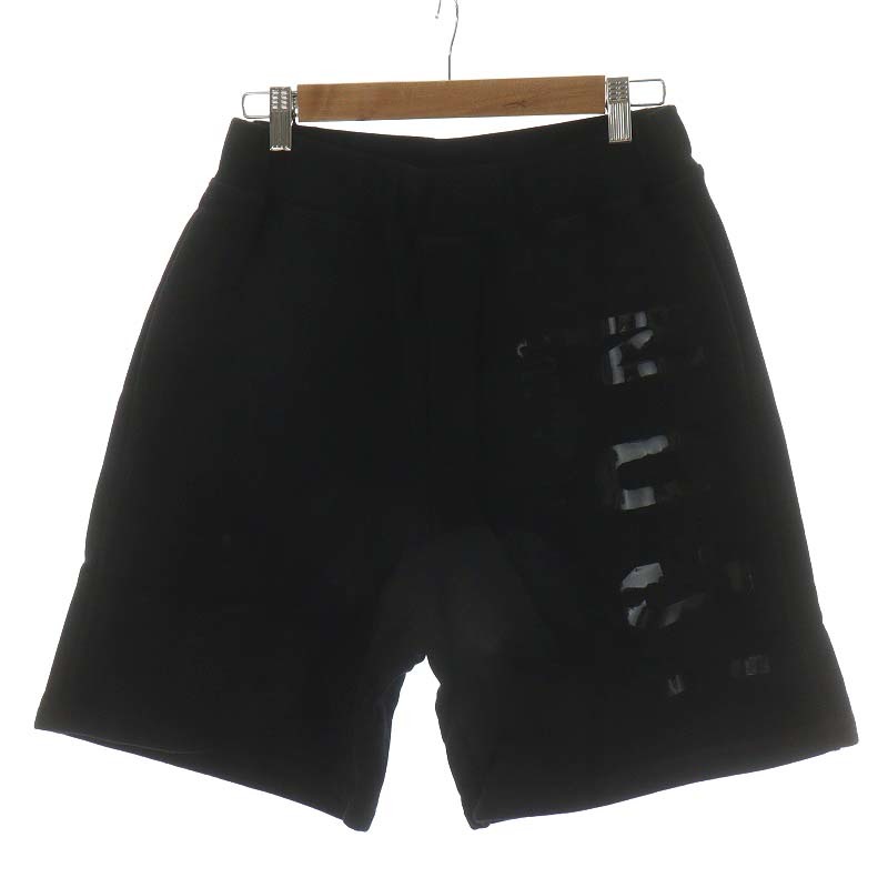 未使用品 ディースクエアード DSQUARED2 ICON Relax Shorts ショートパンツ ハーフパンツ ロゴ XS 黒