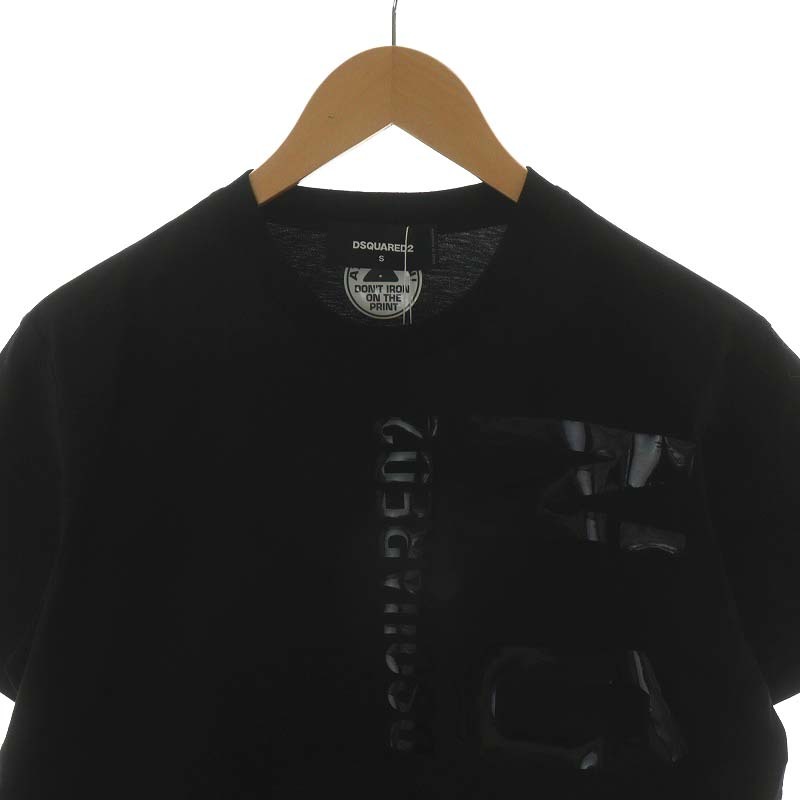 未使用品 ディースクエアード DSQUARED2 Icon Cool Tee Tシャツ カットソー 半袖 ロゴ コットン S 黒 ブラック_画像5