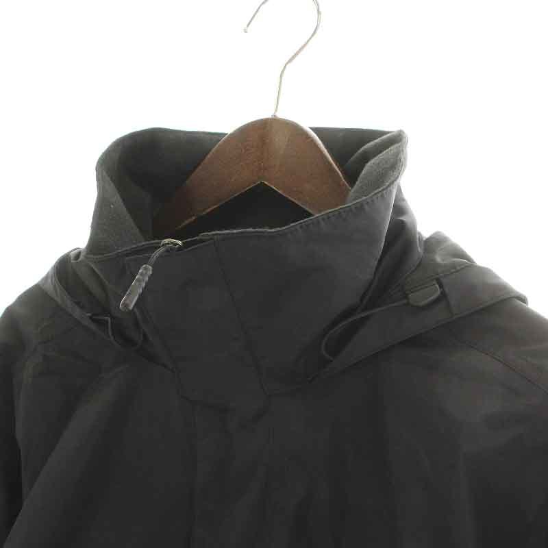 ザノースフェイス リソルブ2ジャケット マウンテンパーカー ブルゾン ジップアップ フード スタンドカラー ロゴ刺繍 M 黒 A2VD5_画像4