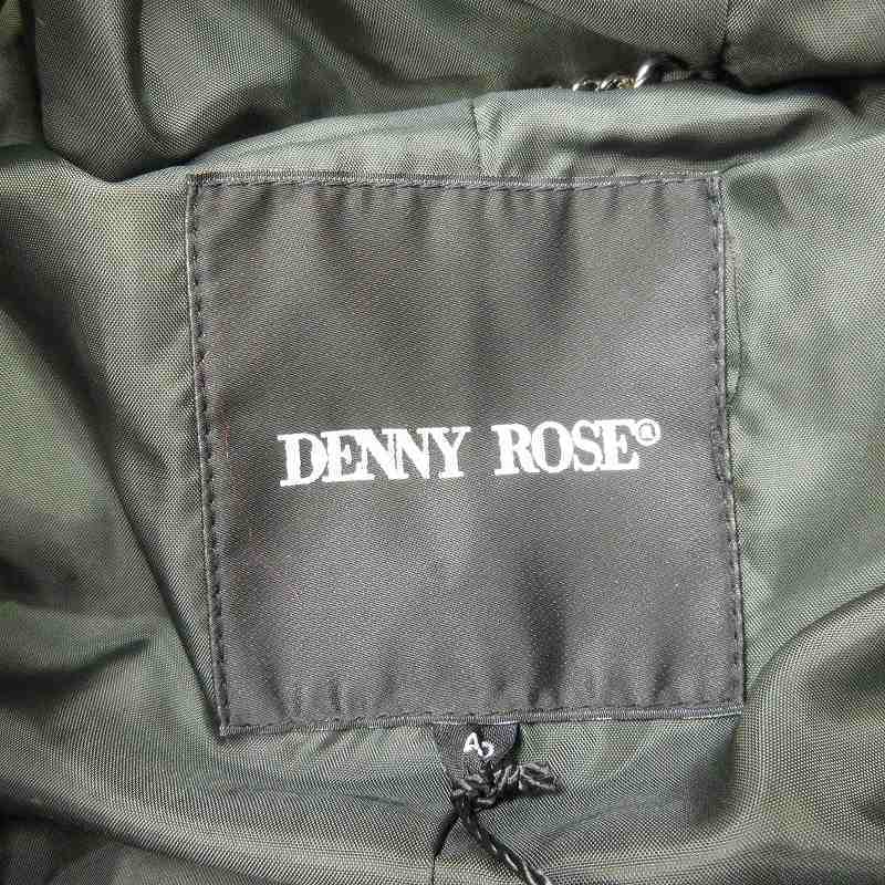 未使用品 美品 デニーローズ DENNY ROSE 中綿 モッズ コート ジャケット ブルゾン アウター ファー パーカー フーデッド サイズ42_画像9