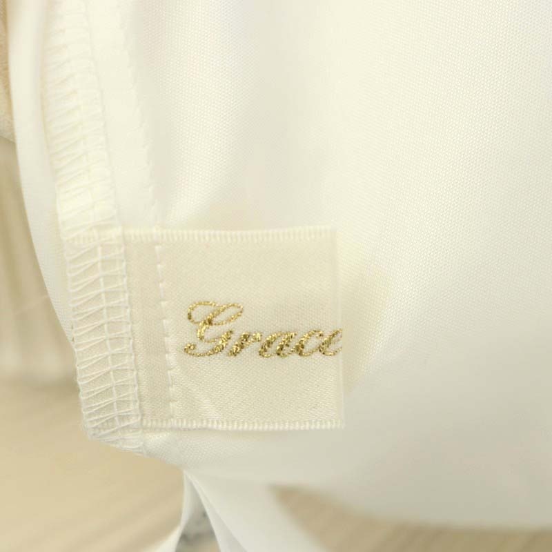  Grace Class GRACE Class плиссировать Layered юбка длинный 36 "теплый" белый /DF #OS женский 