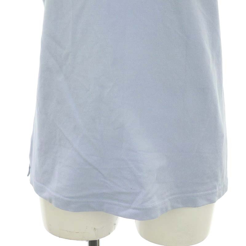  Blue Label k rest Bridge BLUE LABEL CRESTBRIDGE polo-shirt with short sleeves check collar cotton .38 light blue white black 