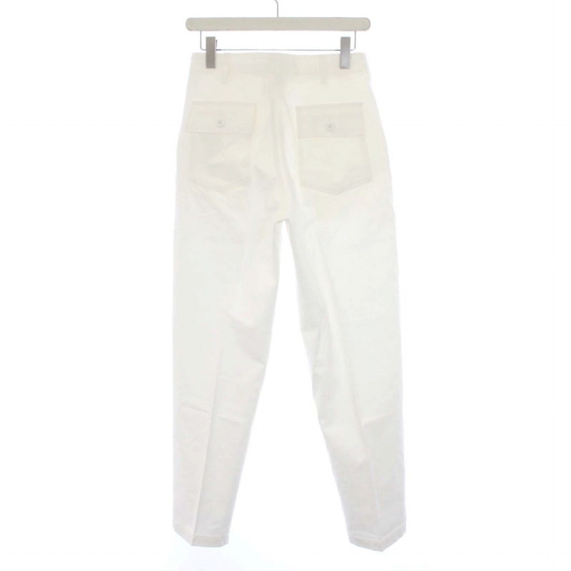  unused goods sin Zone Shinzone Baker pants high waist tapered 34 XS white white 15AMSPA18 tag attaching /KH lady's 