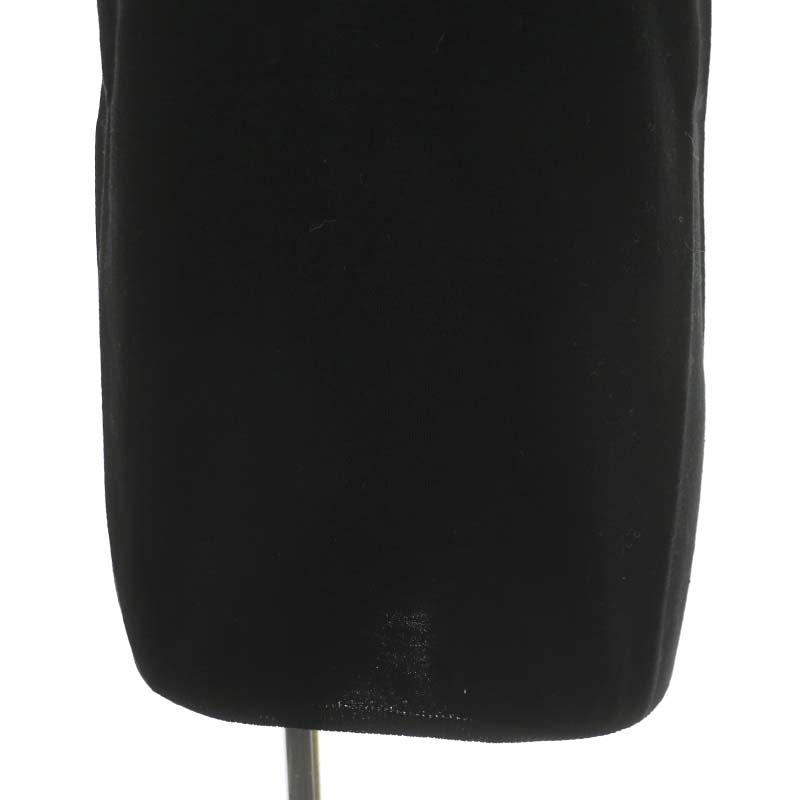 チヴィディーニ CIVIDINI ハイネック ニット セーター 半袖 44 黒 ブラック /NR ■OS レディース_画像5