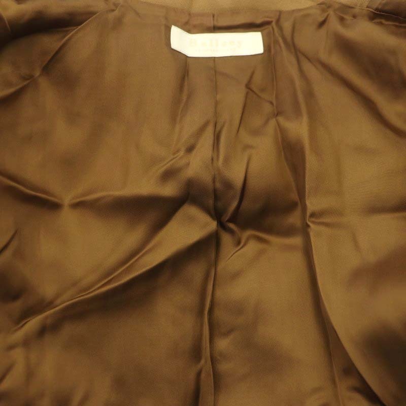  Ballsey BALLSEY Tomorrowland no color jacket outer ribbon belt attaching wool .36 tea Brown /NR #OS lady's 