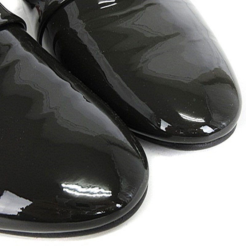  Reagal REGAL opera pumps enamel po Inte do Turow heel GYEE gray enamel 23cm shoes #SM1 lady's 