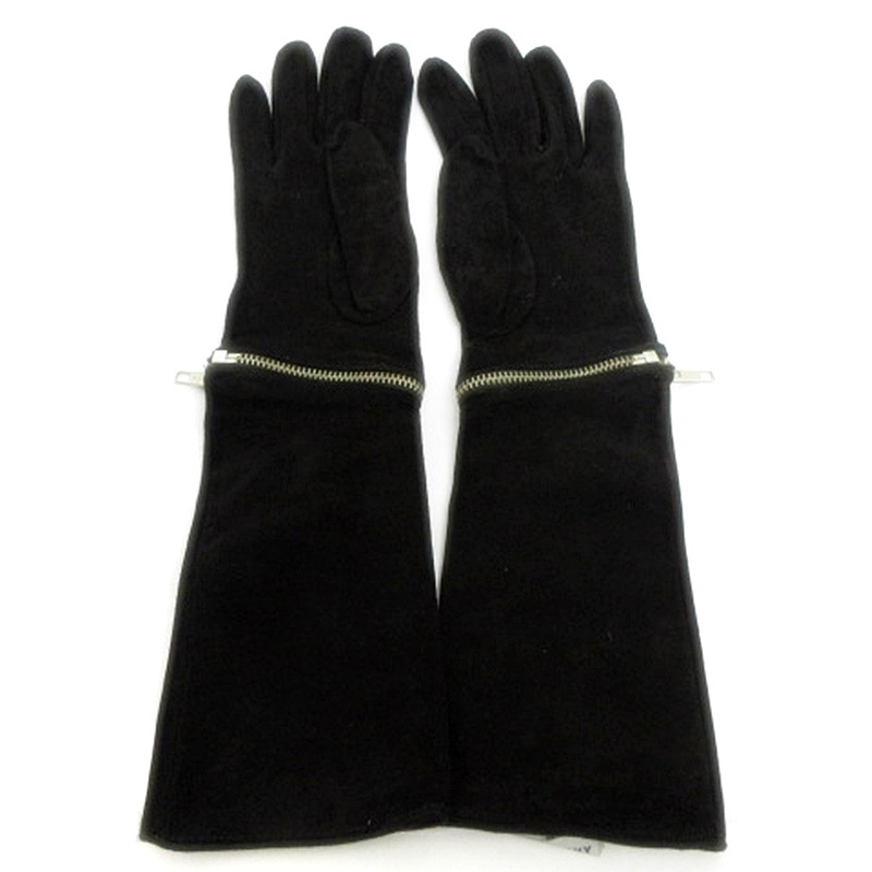 firosofi-ti Alberta Ferretti PHILOSOPHY di ALBERTA FERRETTI gloves glove go-to leather black black 6.5 M rank lady's 